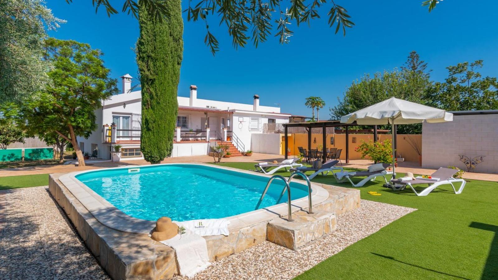 Villa El Reposo Alhaurin De La Torre By Ruralidays Exterior foto